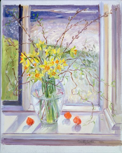Ramos de salgueiro com Narciso de Timothy Easton