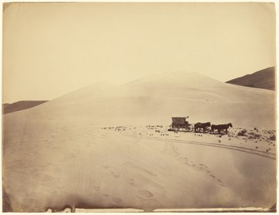 [Colinas de Areia do Deserto, perto de Sink of Carson, Nevada] de Timothy H. O