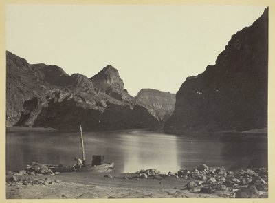 Black Cañon, Rio Colorado, do Acampamento 8, olhando para cima de Timothy O