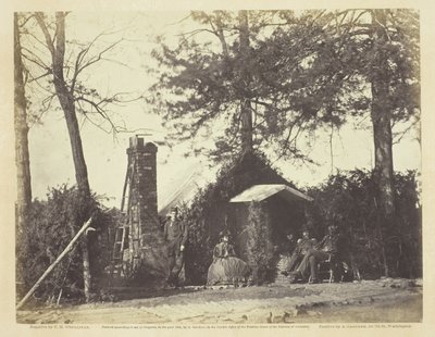 Arquitetura do acampamento, Brandy Station, Virgínia de Timothy O