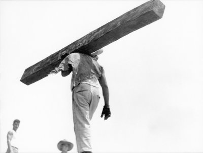Trabalhador da Construção Civil, Cidade do México, 1927 de Tina Modotti