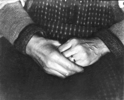 As mãos de Assunta Modotti, São Francisco, 1923 de Tina Modotti