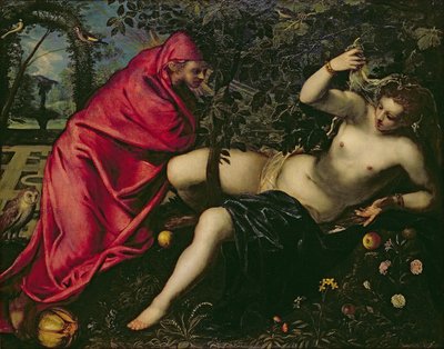 Angélica e o eremita de Tintoretto