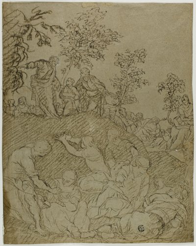 Milagre dos pães e dos peixes de Tintoretto