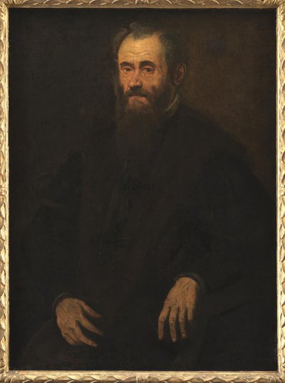 Retrato de um homem de Tintoretto