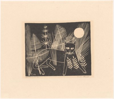 Jeroen na caça de Tinus van Doorn (signed by artist)