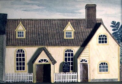 Modelo de uma Capela, Igreja de Halstead Congregate, Essex de Tirzah Ravilious