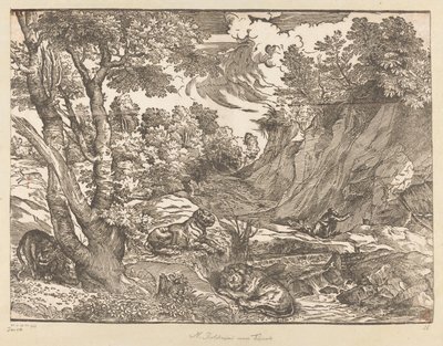 Paisagem com São Jerônimo de Titiaan