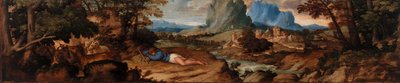 Pastor Adormecido de Titian (Tiziano Vecellio)