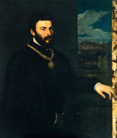 Conde Antonio Porcia e Brugnega de Titian (c.1488 1576)