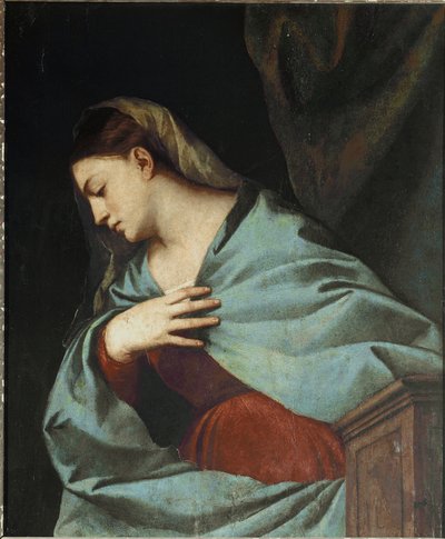 Polyptych Averoldi: Virgem Anunciada de Titian (c.1488 1576)