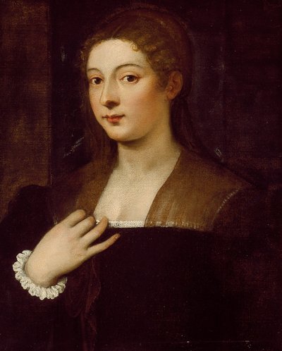 Retrato de uma senhora de Titian