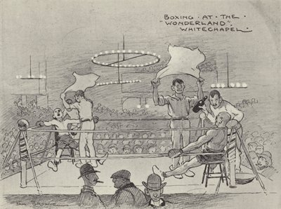 Boxe no País das Maravilhas, Whitechapel de Tom Browne