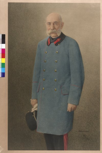 Imperador da Áustria Franz Joseph I de Tom von Dreger