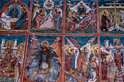 Mosteiro Moldovita (fresco) de Toma de la Suceava