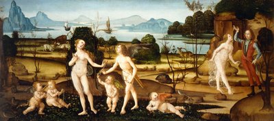 Vênus e Adônis de Tommaso Aldrovandini
