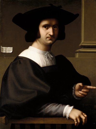Retrato de um homem, 1521. de Tommaso di Stefano Lunetti