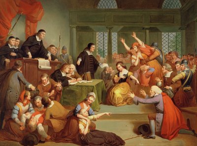 O julgamento de George Jacobs, 5 de agosto de 1692 de Tompkins Harrison Matteson