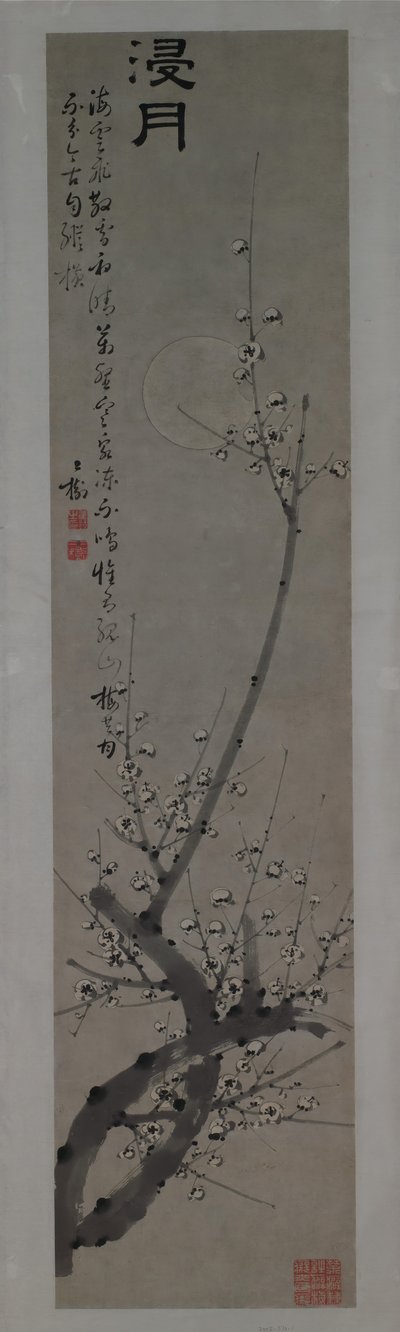 Plum Blossoms in Moonlight, segunda metade do século XVIII. de Tong Yu