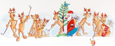 Golfistas de Natal de Tony Todd