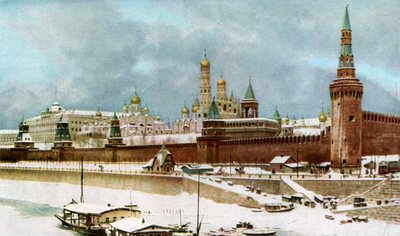 O Kremlin, Moscou, Rússia, c1930s de Topical Press Agency