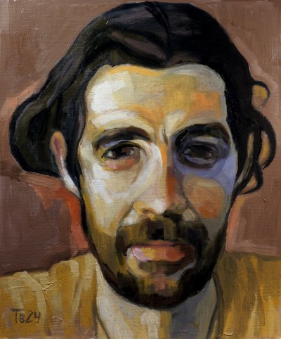 Retrato masculino expressivo de Tore Bahnson