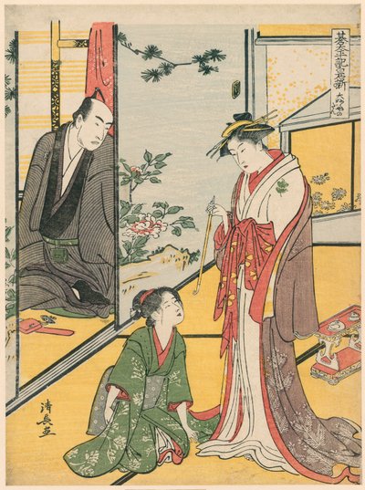 Sene at Te Daifukuya (Daifukuya no Dan), da série Te ``Gotaiheiki Shiraishi Monogatari