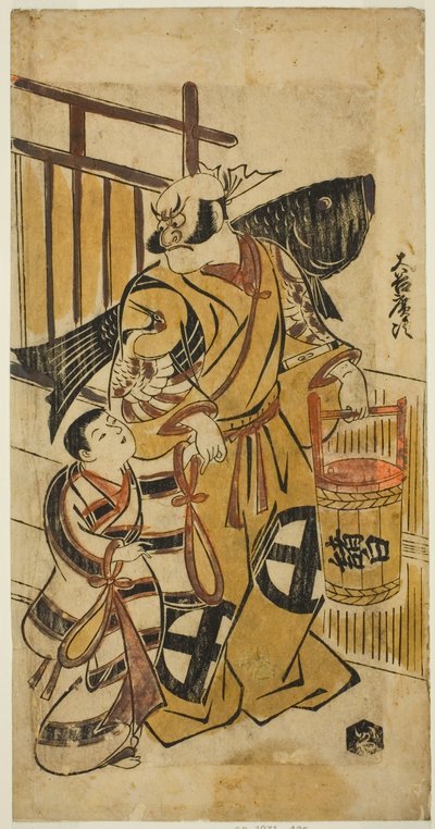 Ohta ni Hiroji Doctor Asahina Saburo de Torii Kiyonobu I