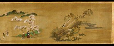 Paisagens das Quatro Estações, período Edo, século XVII. de Tosa Mitsuoki