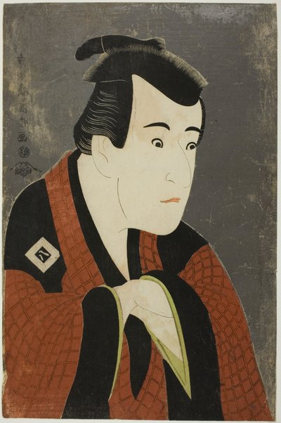 O ator Ichikawa Yaozo III como Tanabe Bunzo de Toshusai Sharaku
