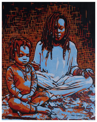 Mãe e Filho em Paz de Tosin Oyeniyi