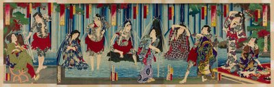 Kabuki S et ai. de Toyohara Kunichika