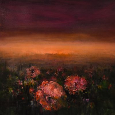 Eventide 1, 2017 (óleo sobre tela) de Tracy Lambros