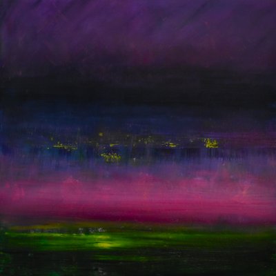 Eventide 4, 2017 (óleo sobre tela) de Tracy Lambros