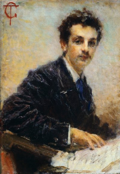 Retrato de Benedetto Junck, de Tranquillo Cremona de Tranquillo Cremona