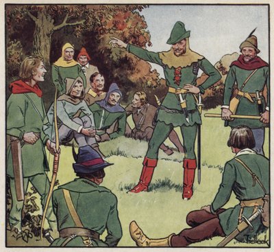 Robin Hood e seus homens alegres de Trelleek