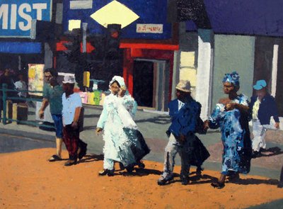 A partir de agora, 2006 (óleo sobre tela) de Trevor Burgess