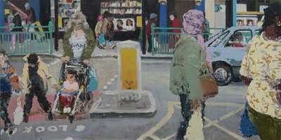 Rua, 2003 (óleo sobre tela) de Trevor Burgess