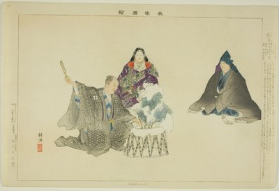 Hachi-maki, da série "Pictures of No Performances (Nogaku Zue)" de Tsukioka Kogyo