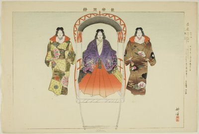 Ukon, da série "Pictures of No Performances (Nogaku Zue)" de Tsukioka Kogyo