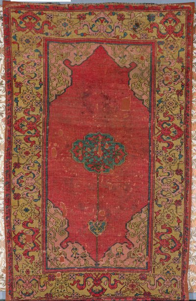 Tapete Oushak (lã) de Turkish School