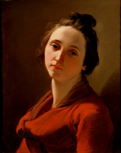Cabeça de uma jovem, 1775-1778 de Ubaldo Gandolfi