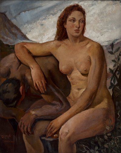 Adão e Eva, 1930. de Ubaldo Oppi