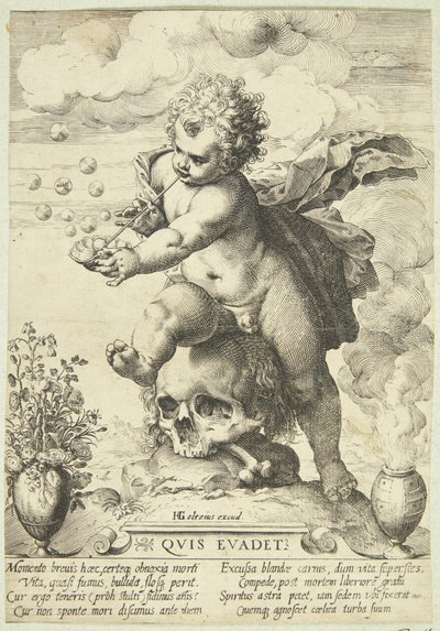 Alegoria da Transiência da Vida ("Quis Evadet?") de Ubekendt