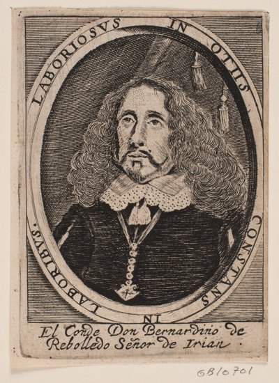 Don Bernardino de Rebolledo, enviado espanhol de Ubekendt