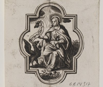 Emblema com João Evangelista de Ubekendt