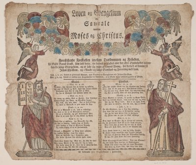 A Lei e o Evangelho ou Conversa entre Moisés e Cristo de Ubekendt