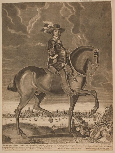 Oliver Cromwell a cavalo de Ubekendt