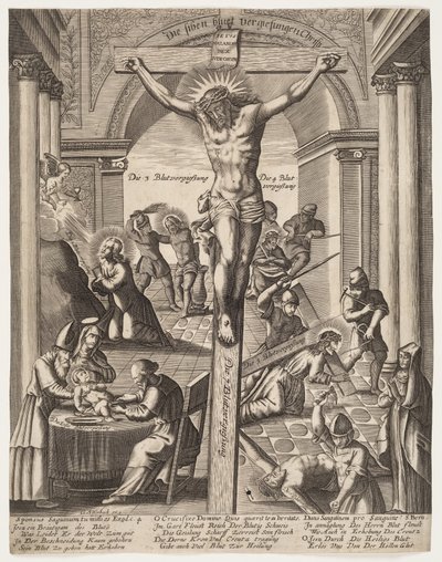 As sete sangrias de Cristo de Ubekendt