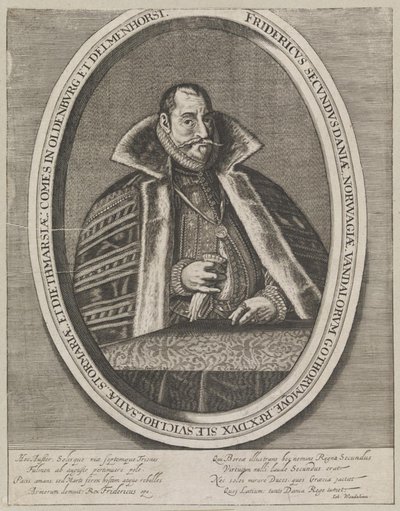Frederic II, rei da Dinamarca e Noruega de Ubekendt 1600 tallet